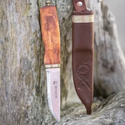 Norgeskniven tollekniv 21 cm masurbjørk