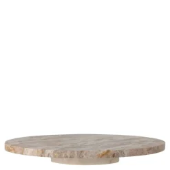 Nuni roterende fat 36 cm marmor brun
