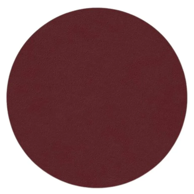 Nupo Circle glassbrikke 10 cm Burgundy
