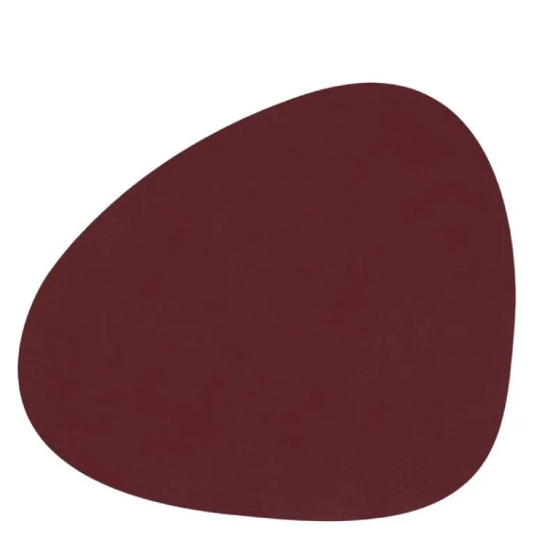 Nupo Curve bordbrikke 37x44 cm Burgundy
