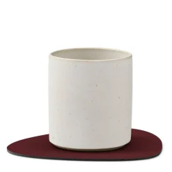 Nupo Curve glassbrikke 11x13 cm Burgundy