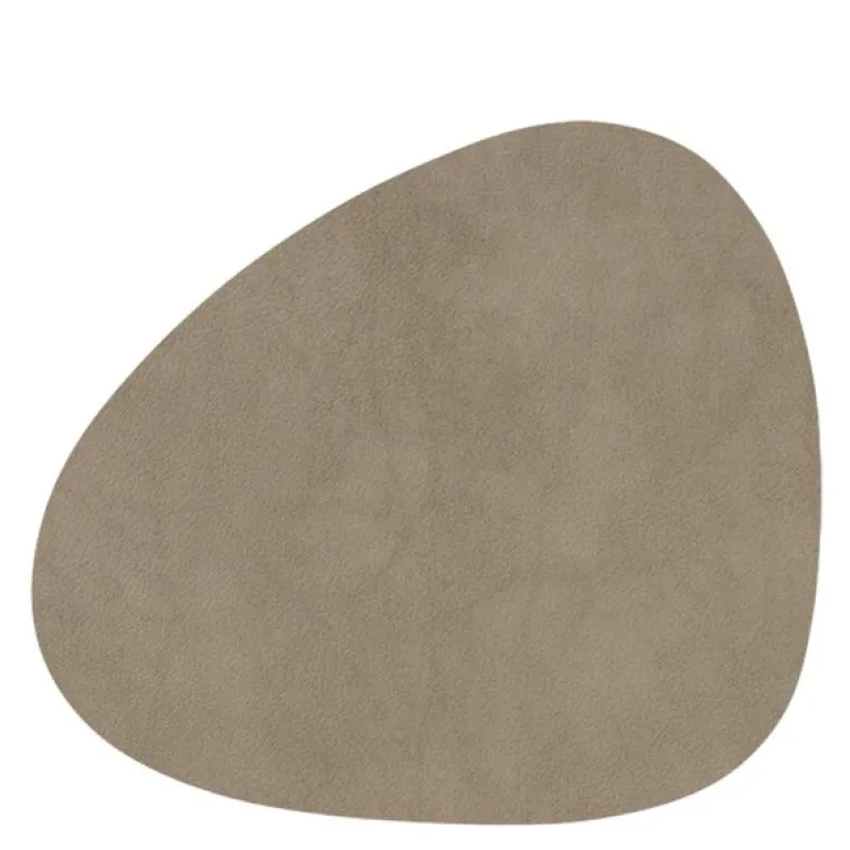 Nupo Curve glassunderlag 11x13 cm nomad grey