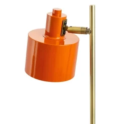 Ocean bordlampe 43 cm orange/messing
