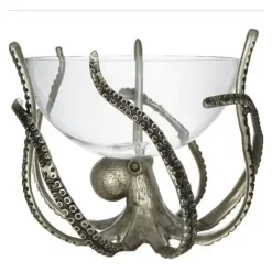 Octopus vinkjøler sølv