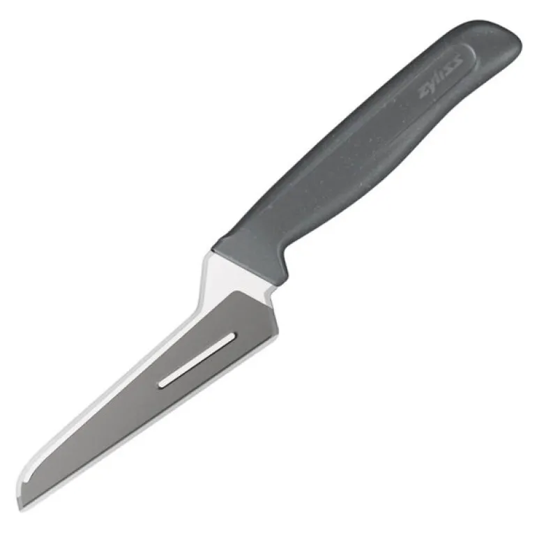 Offset skrellekniv 10 cm grå