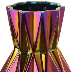 Oily Folds vase S 32 cm multi