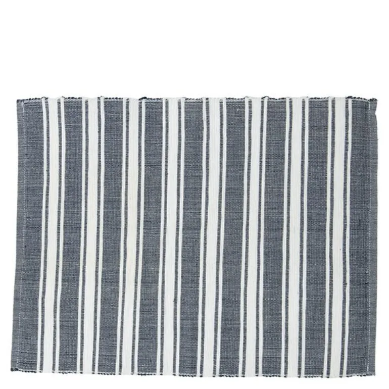 Olivia bordløper 100x35 cm blå