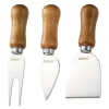 Olva ostekniver 13 cm 3 stk akasietre/rustfritt stål