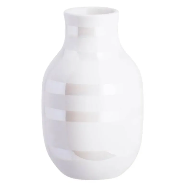Omaggio vase 12,5 cm perlemor