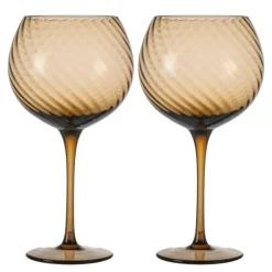 Opacity vinglass 47 cl 2 stk brun