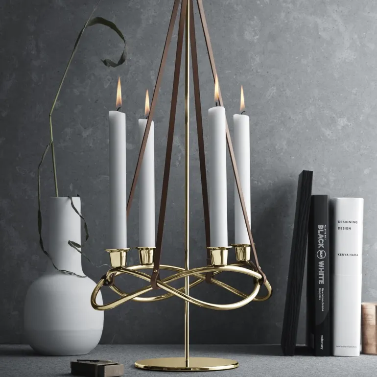 Oppheng adventstake sølv