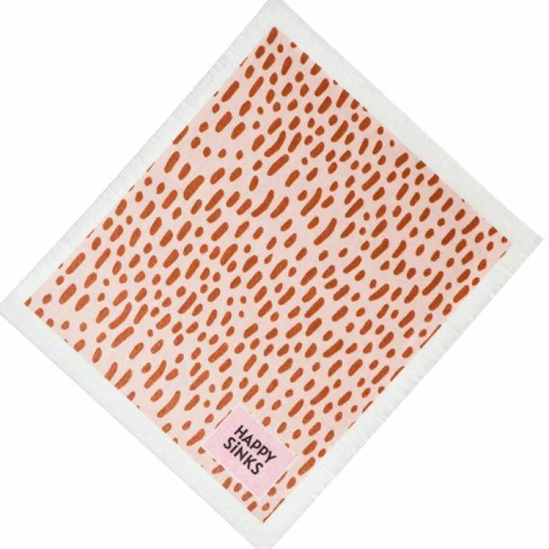 Oppvaskklut 3 stk sienna pink