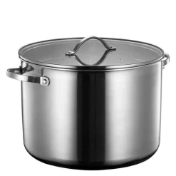 Optimal gryte med dampkurv 15L rustfritt stål