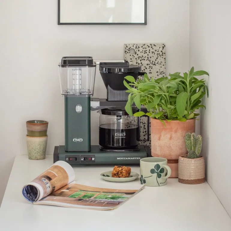 Optio kaffetrakter 1,25L forest green