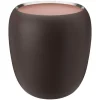 Ora vase stor 20 cm mørk burgunder