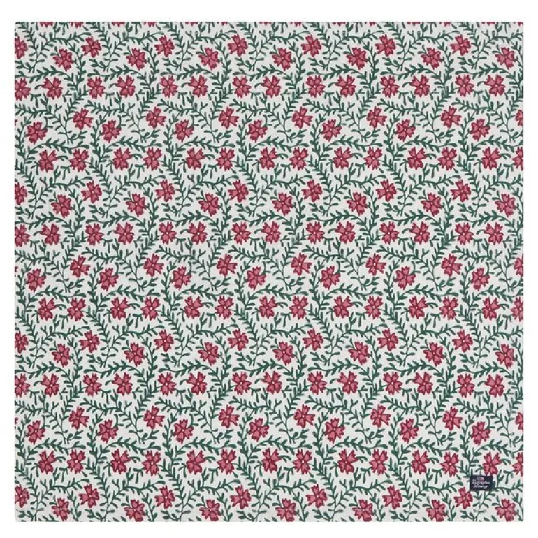Original bomullsserviett 50x50 cm blomstertrykk