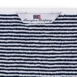 Original håndkle 70x130 cm stripet hvit/navy