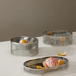 Orlo serveringsbolle 20x10 cm stål