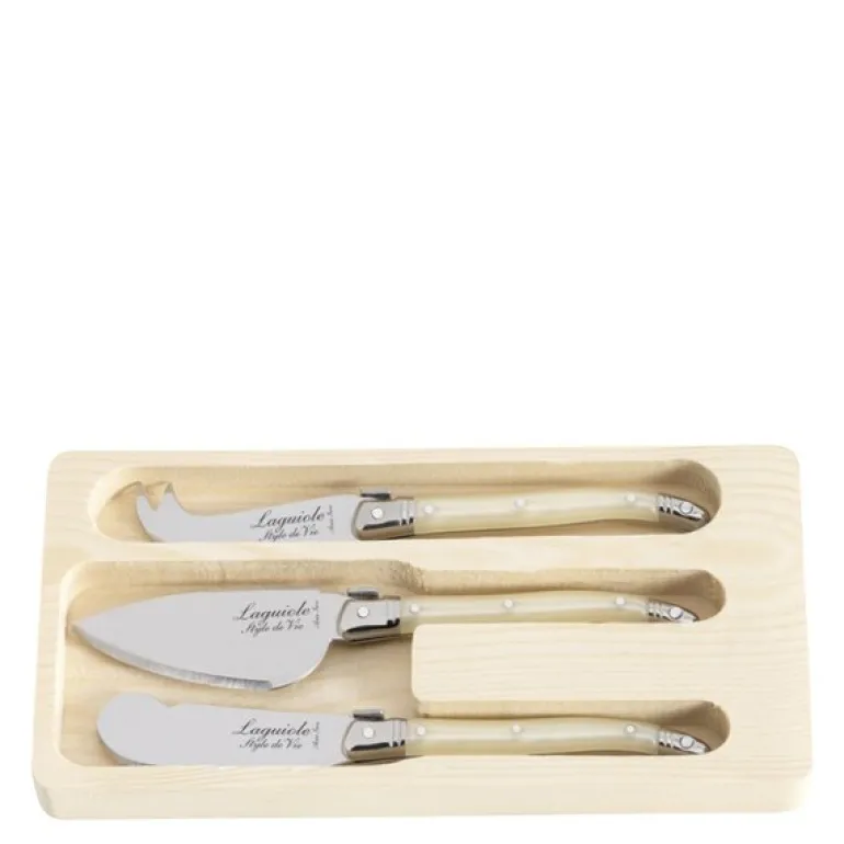 Ostekniver 3 stk pearl