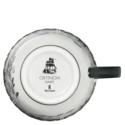Ostindia tallerken 27 cm svart