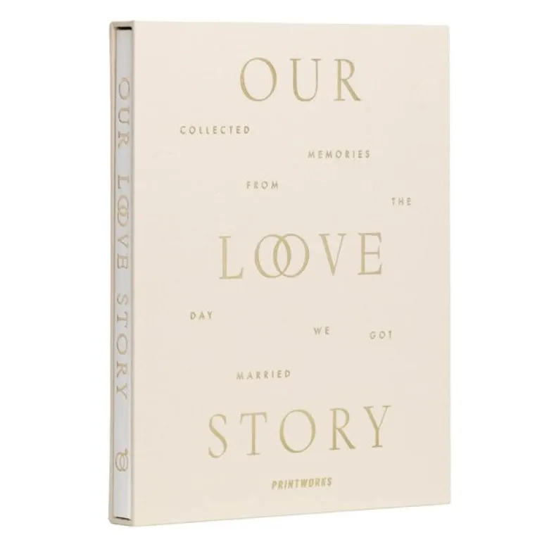 Our Love Story bryllupsjournal