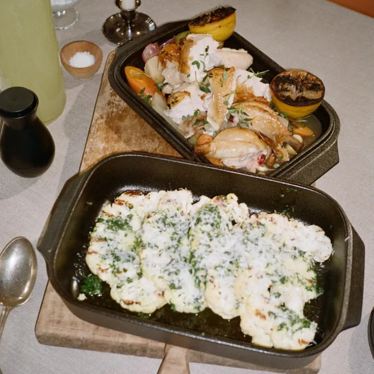 Ovnsfast fat cook with love 40x25,5 cm grå
