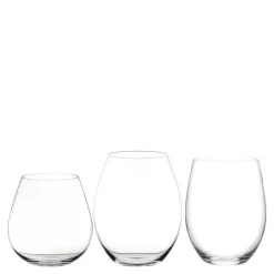 O Wine Key to Wine sett med 3 rødvinsglass