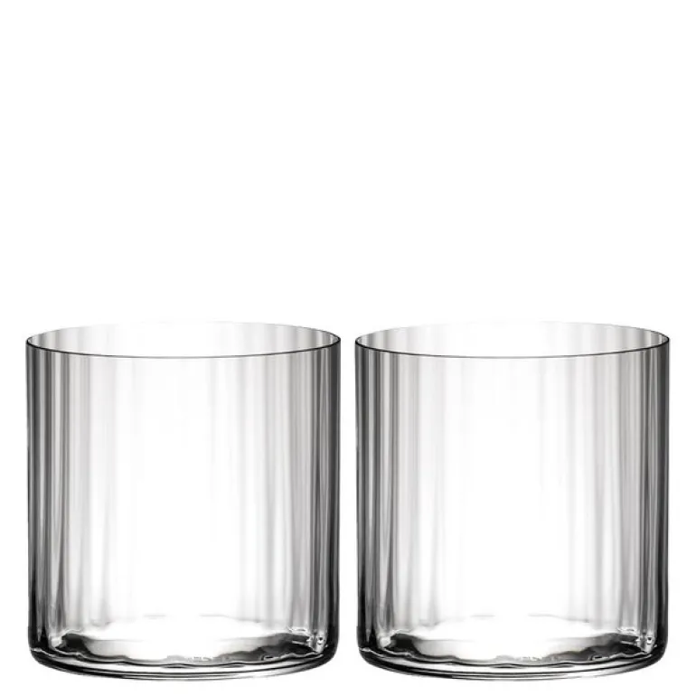 O Wine vannglass 33 cl 2 stk optic