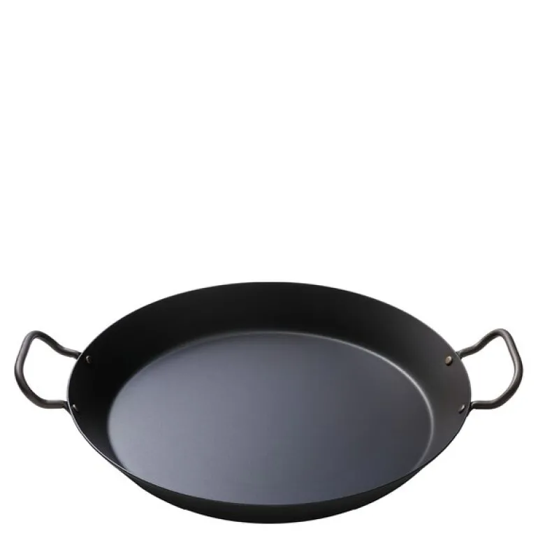 Paellapanne i kullstål 28 cm