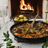 Paellapannen 40 cm emalijert