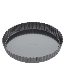 Paiform med løs bunn 28 cm svart