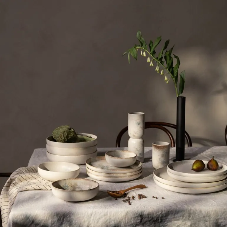 Palazzo tallerken 28 cm brun/beige