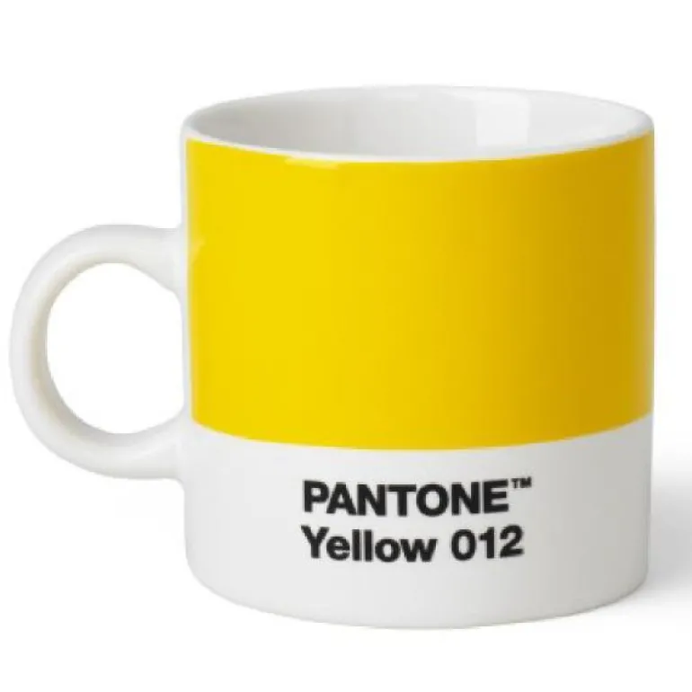 PANTONE espressokopp med hank 12 cl bronse