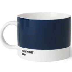 PANTONE tekopp med hank 47,5 cl mørk blå