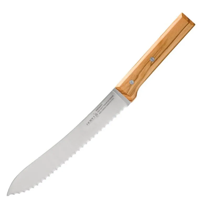 Parallèle brødkniv 34 cm oliven