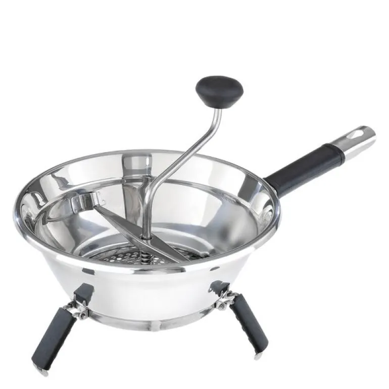 Passe Vite matkvern Ø24 cm med 3 skiver rustfritt stål