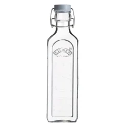 Patentflaske firkantet 0,6L klar