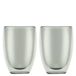 Pavina glass 35 cl 2 stk grå