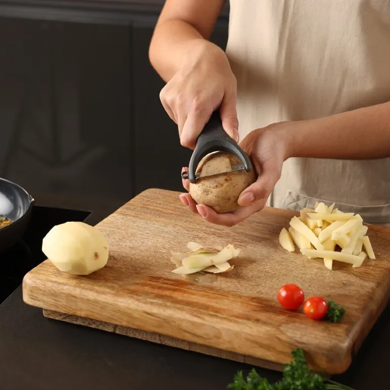 Peelers Y-skreller grå