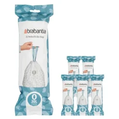 PerfectFit avfallsposer 30L 120-pack kode O hvit