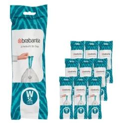 PerfectFit avfallsposer 5L 200-pack kode W hvit