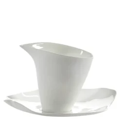 Perfect Imperfection melkemugge 15 cl hvit ginga