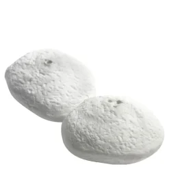 Perfect Imperfection salt-og pepperbøsse 6 cm hvit shio/kosho