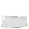 Perfect Imperfection serveringsfat S 9x9 cm hvit jord