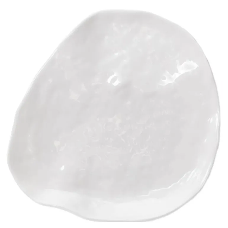 Perfect Imperfection serveringsfat M 23x20x3 cm hvit flo & flom