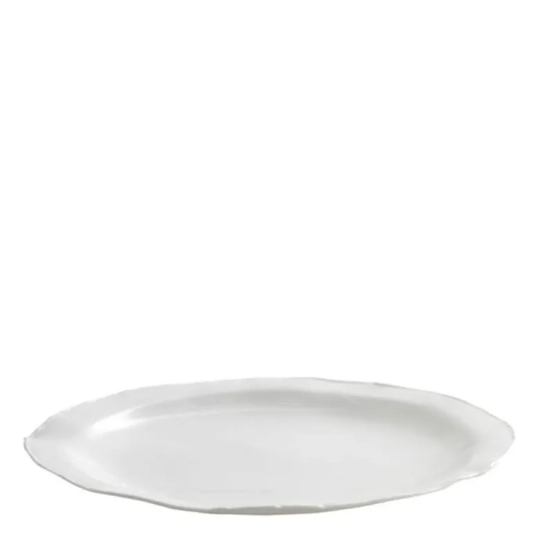 Perfect Imperfection serveringsfat M 30x30x2 cm hvit