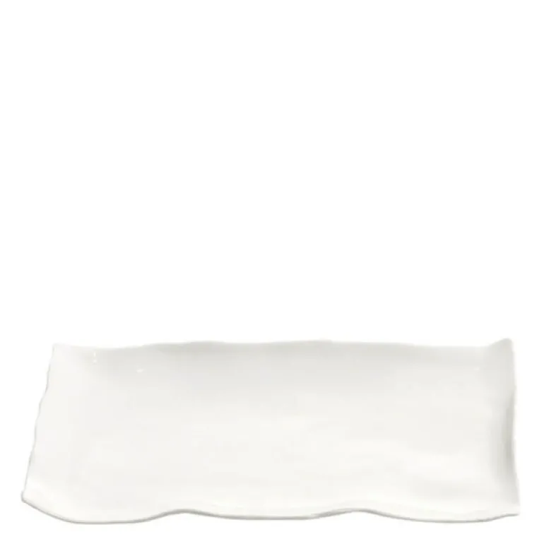 Perfect Imperfection tallerken 30x15x2 cm hvit chohokei