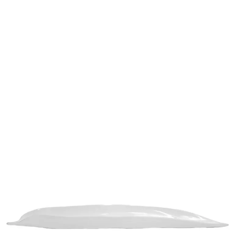 Perfect Imperfection tapastallerken 40x5,5x4 cm hvitt blad