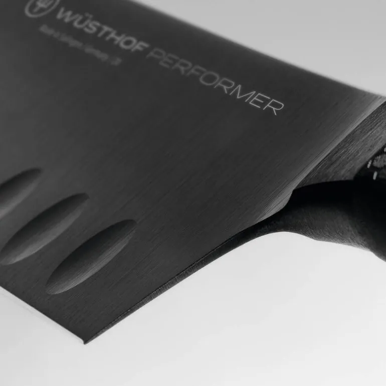 Performer santokukniv 17 cm svart