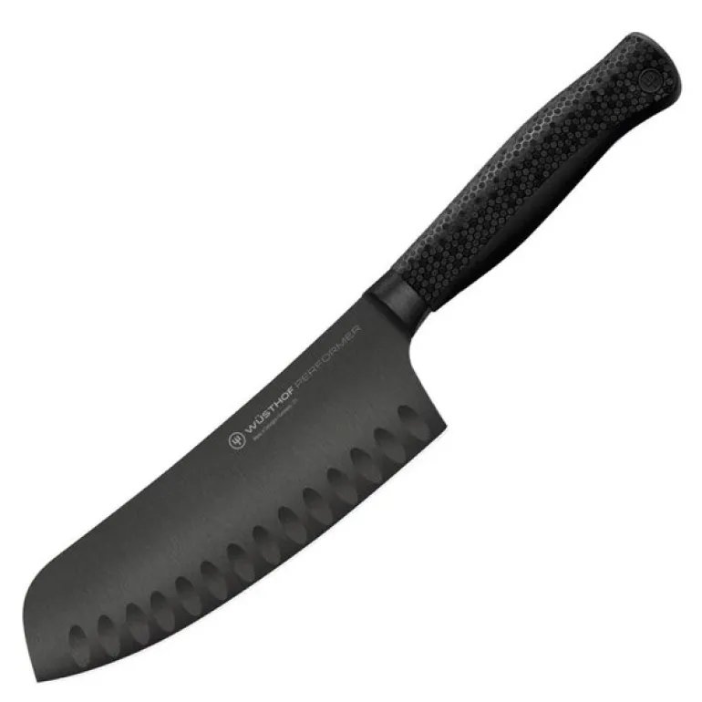 Performer santokukniv 17 cm svart